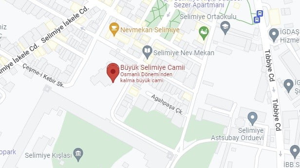 Büyük Selimiye Camii Nerede Nasıl Giderim