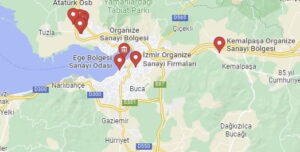 İzmir Organize Sanayi Bölgesine Nasıl Giderim