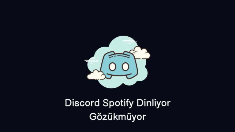 Discord Spotify Dinliyor Gözükmüyor? (Çözüm Yöntemi)