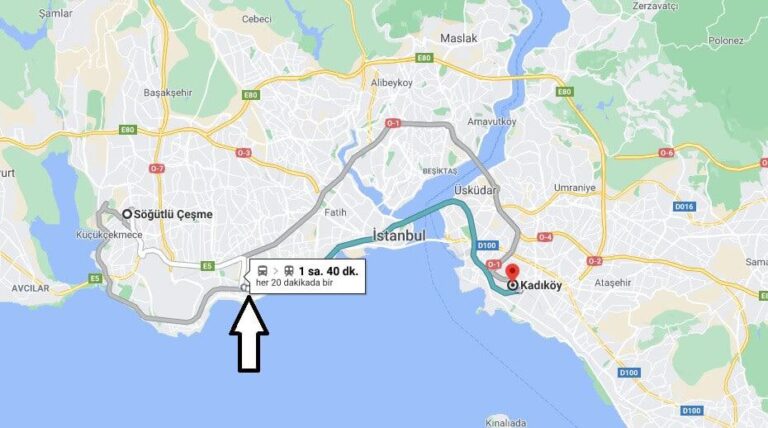Kadıköy ’e Nasıl Giderim (Marmaray, Metro, Metrobüs)
